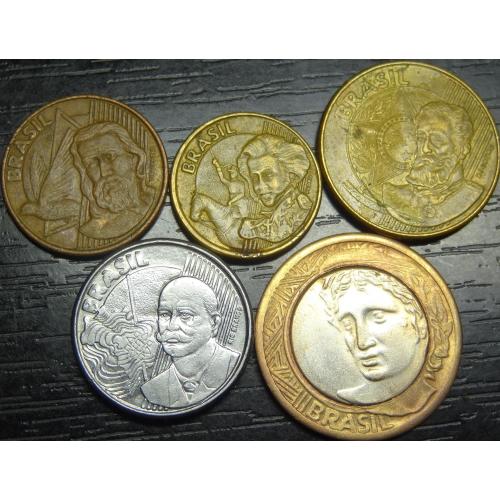 Комплект монет Бразилії (реал)