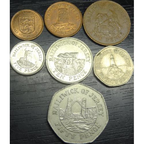Комплект монет Джерсі