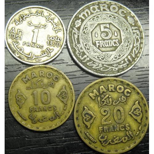 Монети Французького Марокко