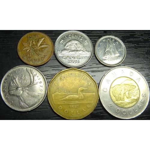 Комплект монет Канади