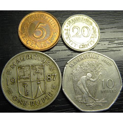 Монети Маврикію