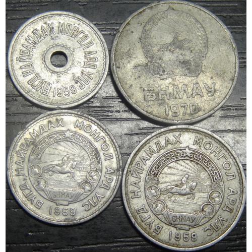 Монети Монголії