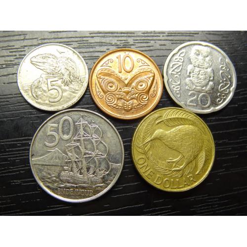 Комплект монет Нової Зеландії