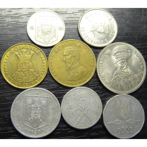 Комплект монет Румунії (старий лей)