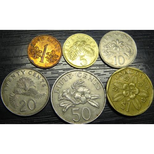 Комплект монет Сінгапуру