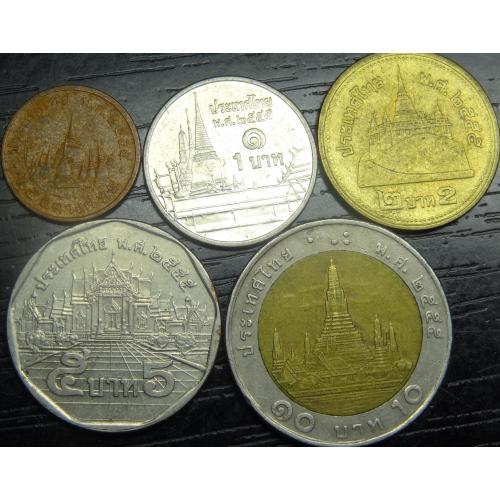Комплект монет Таїланду 2012 (Король Рама IX)