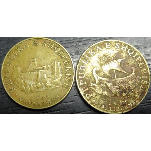 Монети Албанії 1996
