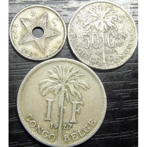 Монети Бельгійського Конго