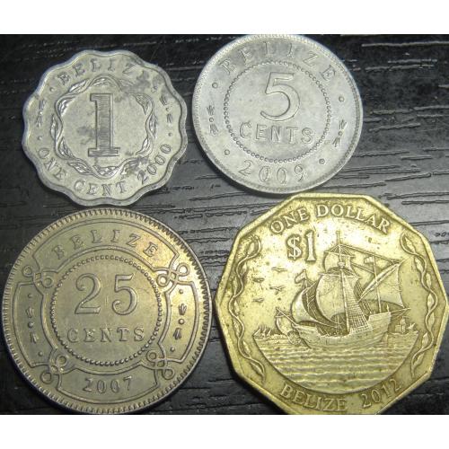 Монети Белізу