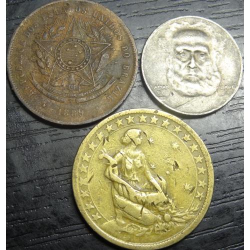 Монети Бразилії (Перша республіка)