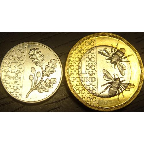 Монети Британії (Король Чарльз III)