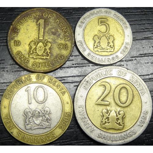 Монети Кенії
