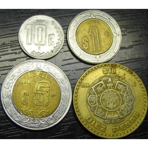 Монети Мексики (обігові)