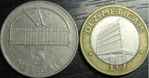 Монети Мозамбіку 2006 (новий метікал)