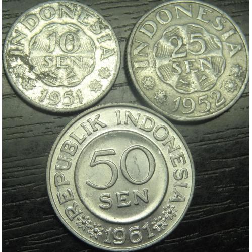 Монети Індонезії (стара рупія)
