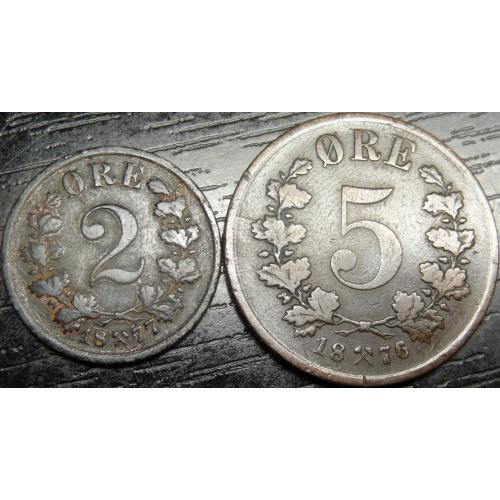 Монети Норвегії (Король Оскар II)