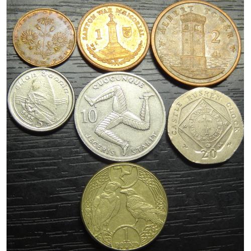 Комплект монет острова Мен