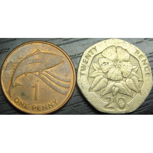 Монети островів Св. Єлени та Вознесіння