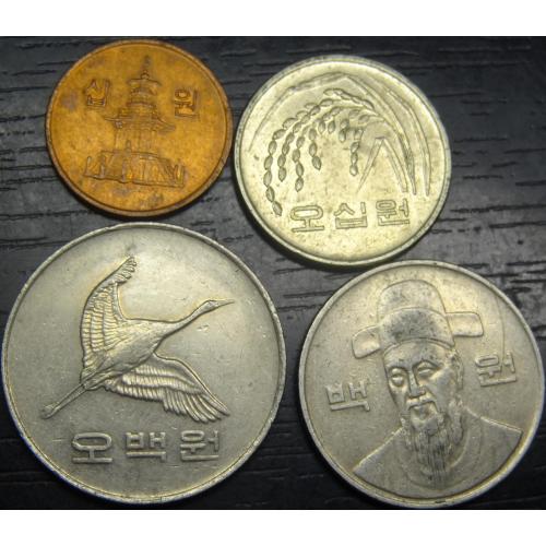 Монети Південної Кореї (шоста республіка)