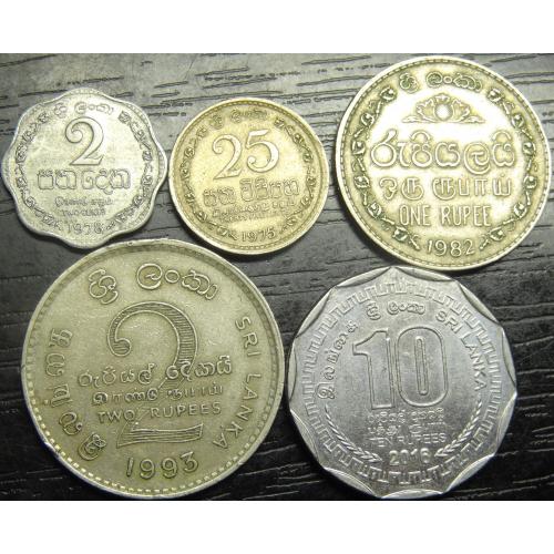 Комплект монет Шрі-Ланки