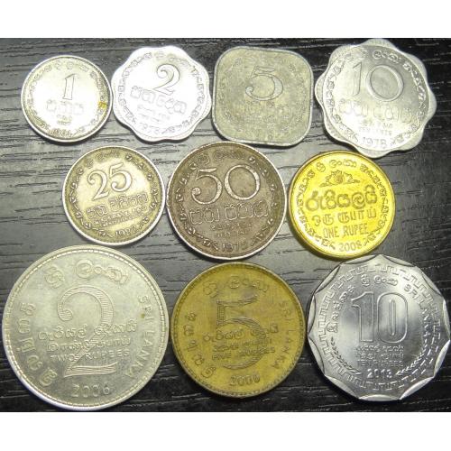 Комплект монет Шрі-Ланки