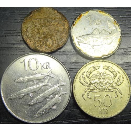 Монети Ісландії (нова крона)