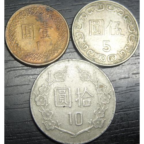 Монети Тайваню 1982