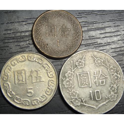 Монети Тайваню 1984