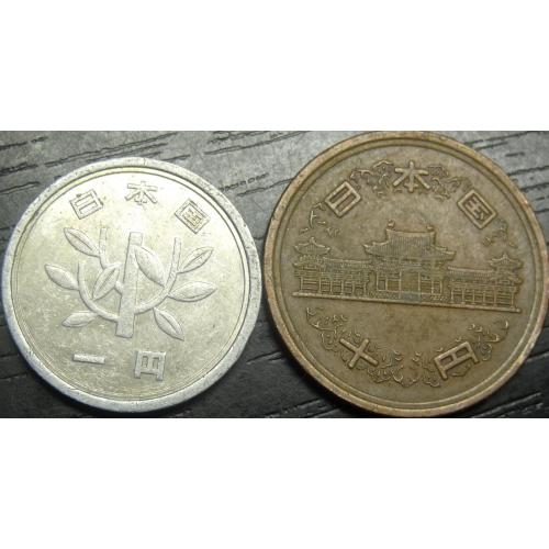 Монети Японії 1988 (епоха Сева - імператор Хірохіто)