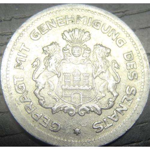 Нотгельд 1/100 марки Гамбург 1923