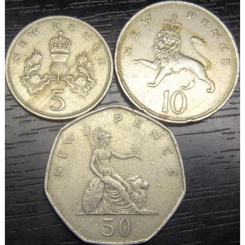 Річний комплект Британії 1969 (повний)