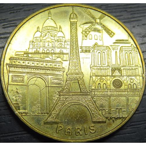 Сувенірна медаль Париж 2017 Monnaire de Paris