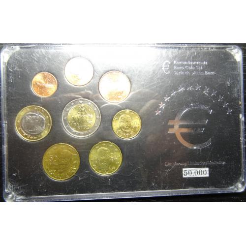 Комплект євромонет Греції 2006 UNC (повний комплект+сертифікат)