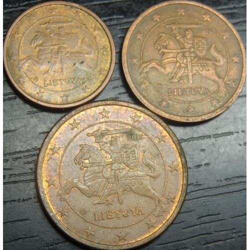 Євромонети Литви 2015