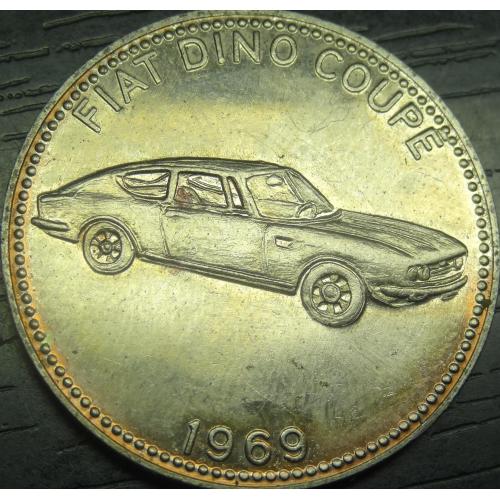 Заправочний жетон Shell - Fiat Dino Coupe 1969 Німеччина