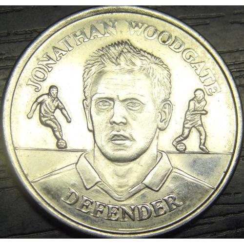 Жетон 2004 Національна збірна Англії - Джонатан Вудгейт (захисник)