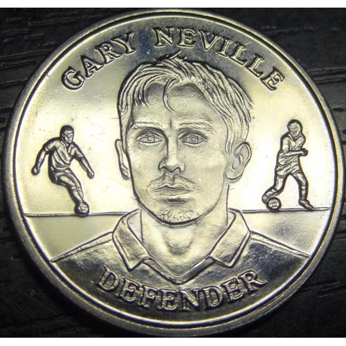 Жетон 2004 Національна збірна Англії - Гарі Невіл (захисник)