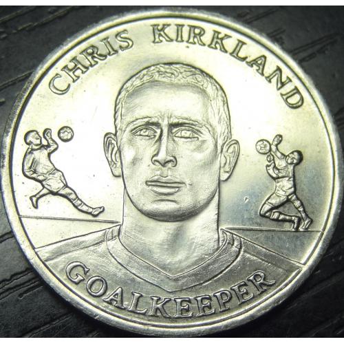 Жетон 2004 Національна збірна Англії - Кріс Кіркленд (воротар)