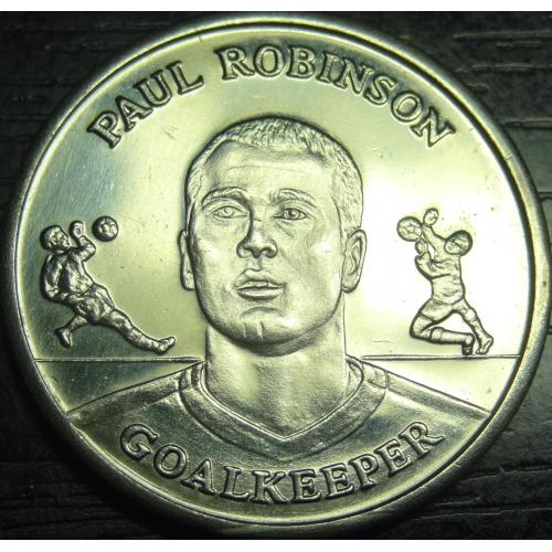 Жетон 2004 Національна збірна Англії - Пол Робінсон (воротар)