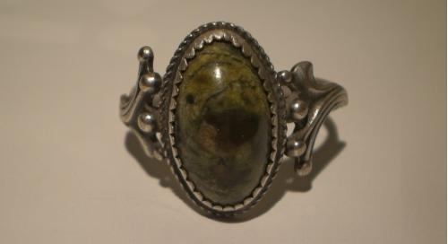 Серебряное кольцо 18 век