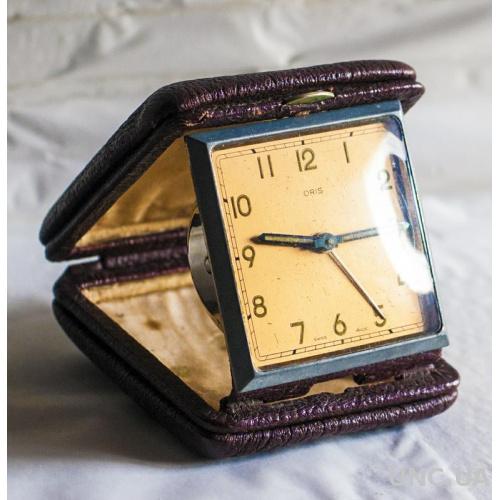 ⏰Дорожные часы будильник ORIS 1940-е Швейцария