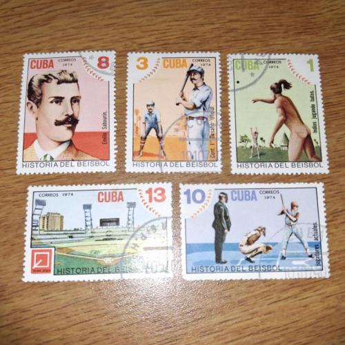 Куба 1974 Спорт, История бейсбола на Кубе, серия гаш