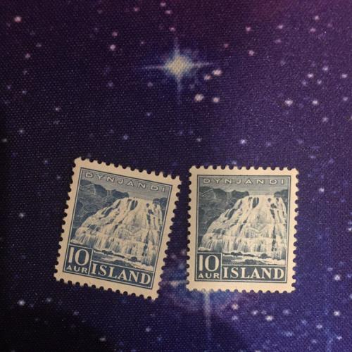 Почтовая марка Исландия 1935 год, 10 AUR