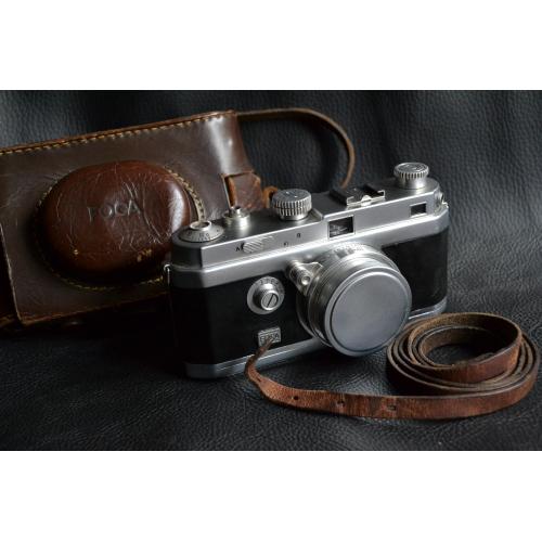 Фотоаппарат FOCA № 085.284,  объектив Foca Oplar 5cm f/2.8, Leica.