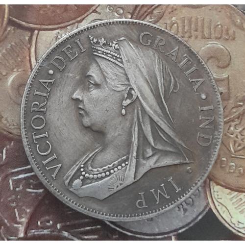 1 шилінг 1893 р., Королева Вікторія. Копія.