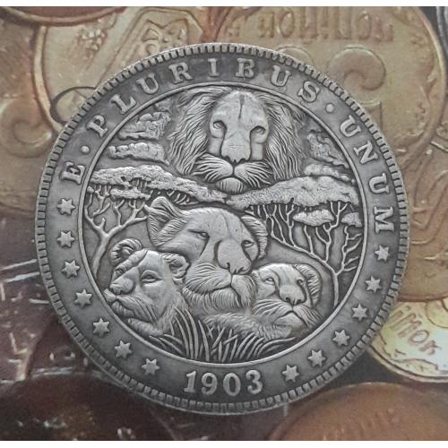 Долар США 1903 р. Леви. Hobo Nickel.