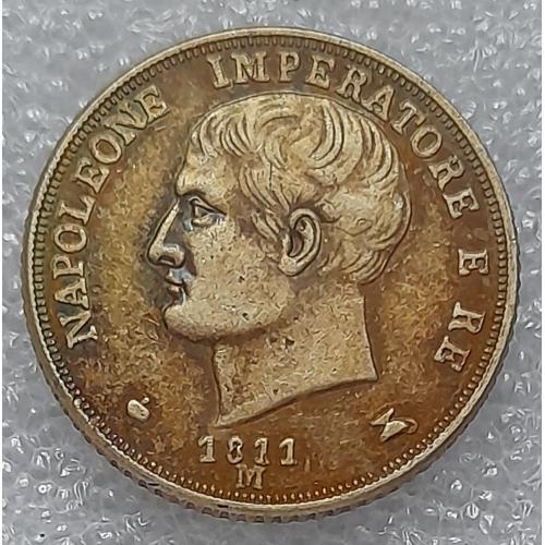 Франция, 20 лир 1811 г., Император Наполеон, копия.