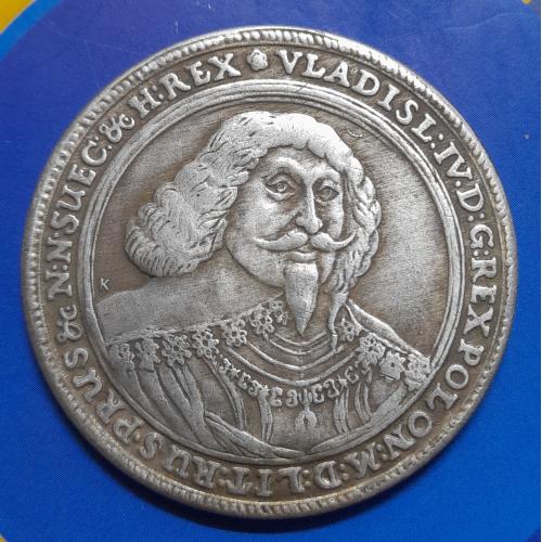 Гданський талер 1637 р - Владислав IV "Ваза". Копія.