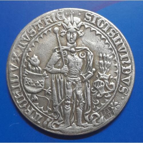 Гульдинер 1486 рік "SIGISMVNDVS". Копія.