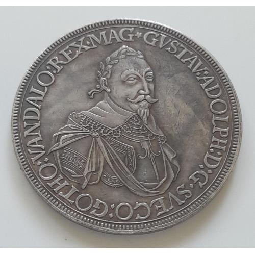 Німеччина, 1 Thaler 1632 р., Gustav II Adolf, копія.